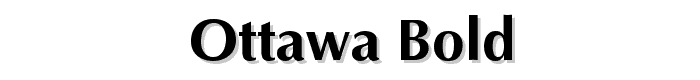 Ottawa Bold font